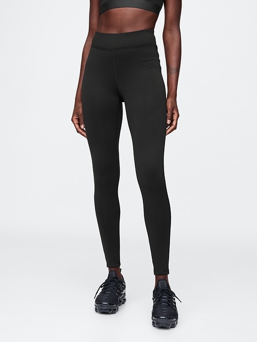 View large product image 2 of 5. GapFit High Rise Winterbrush Leggings