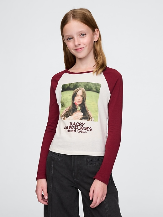 Image number 1 showing, Kids Raglan Graphic T-Shirt