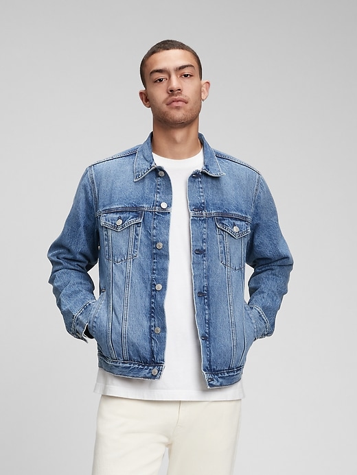 L'image numéro 1 présente Veste en denim emblématique Washwell