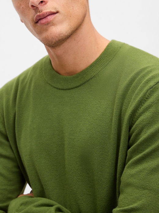 Image number 2 showing, CashSoft Crewneck Sweater