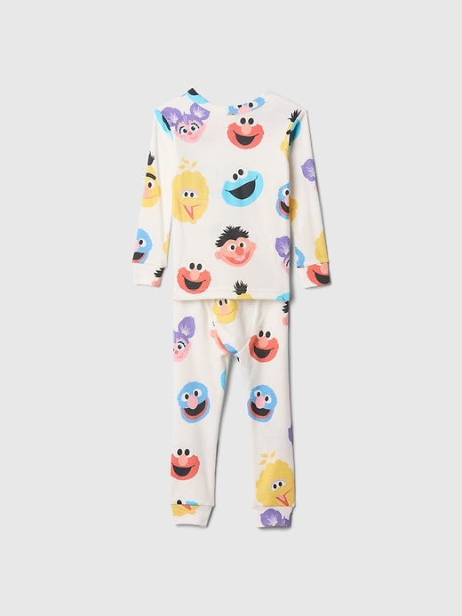 L'image numéro 2 présente Pyjama en coton biologique brossé Sesame Street pour Bébé et Tout-petit