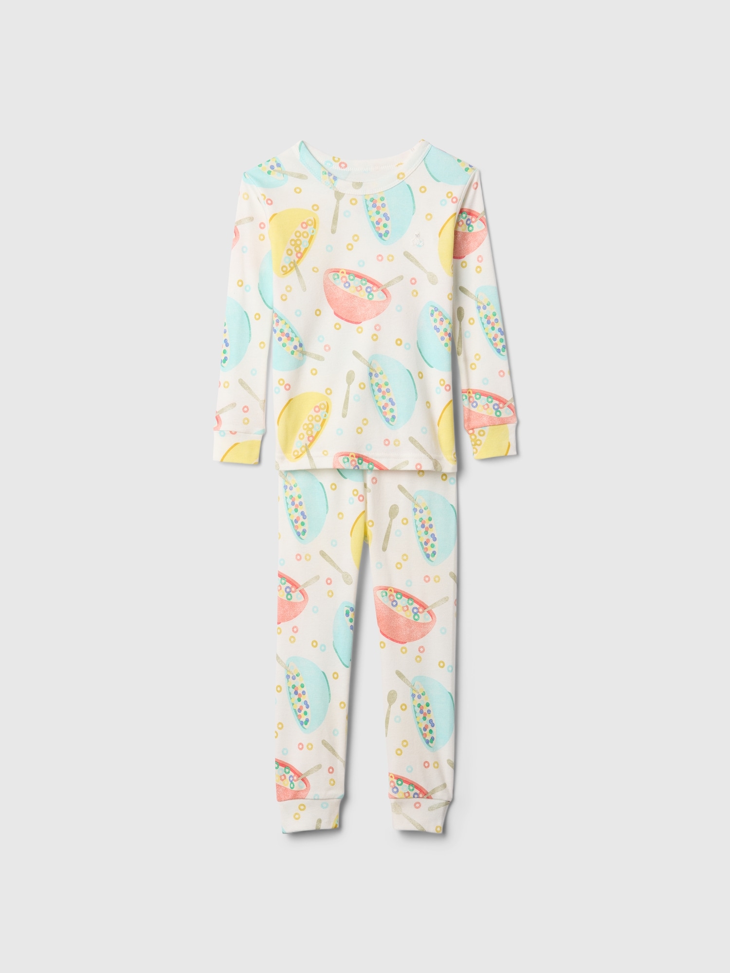 Baby & Toddler Organic Brushed Cotton PJ Set - Multi