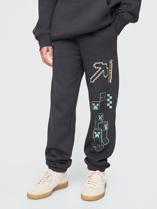 L'image numéro 3 présente Pantalon de jogging Vintage doux à imprimé pour enfant