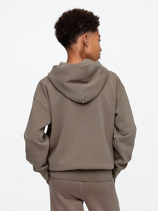 Image number 3 showing, Kids Vintage Soft Zip Hoodie