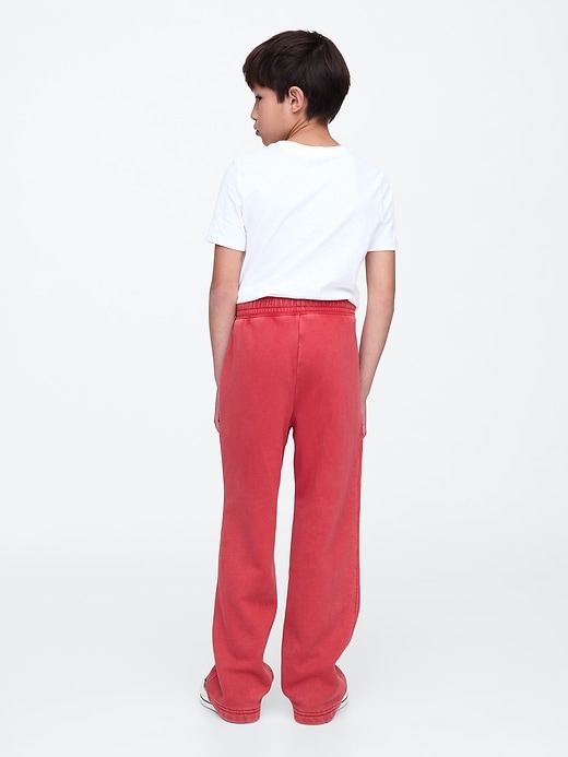 L'image numéro 3 présente Pantalon en coton ouaté décontracté Vintage doux pour Enfant