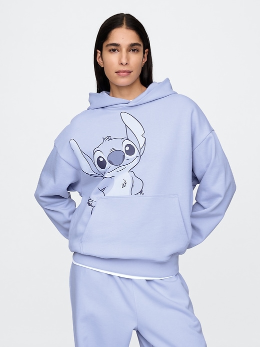 Image number 1 showing, Gap × Disney Adult Oversized Logo Hoodie