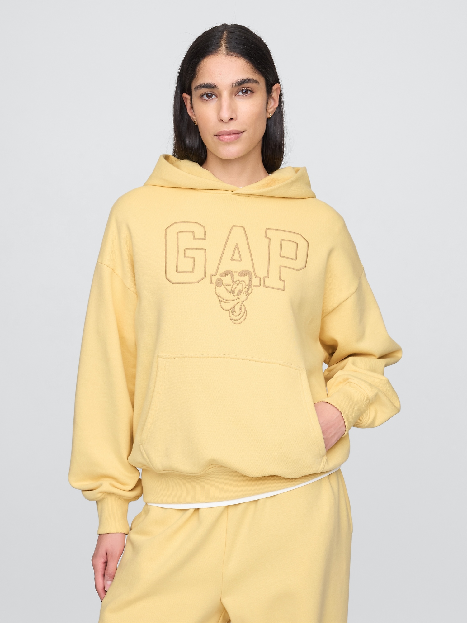 Gap × Disney Adult Oversized Logo Hoodie