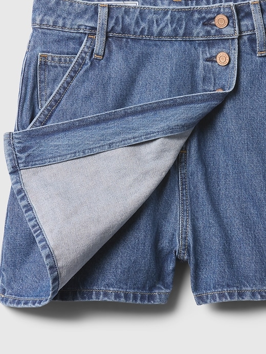 Image number 4 showing, Denim Mini Skort