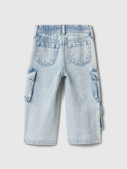 Image number 2 showing, Baby &amp; Toddler UltraSoft Baggy Cargo Jeans