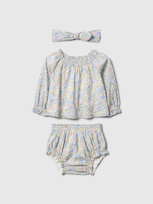 Image number 1 showing, Baby Floral Outfit Set