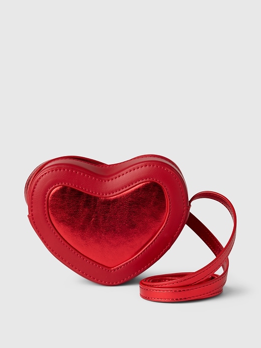 Image number 1 showing, Kids Heart Crossbody Bag