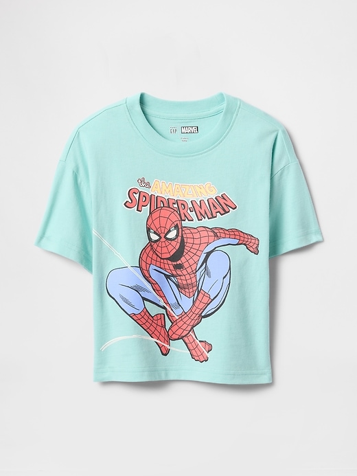 Image number 1 showing, Baby &amp; Toddler Marvel Oversized Graphic T-Shirt