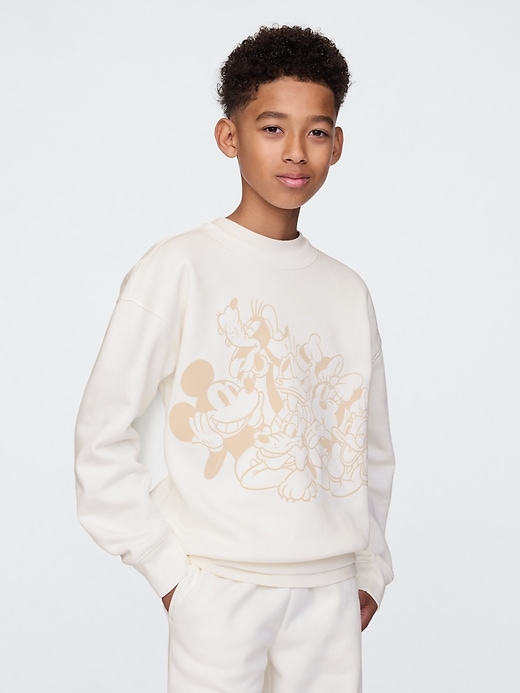 Image number 2 showing, Gap × Disney Kids Vintage Soft Logo Sweatshirt