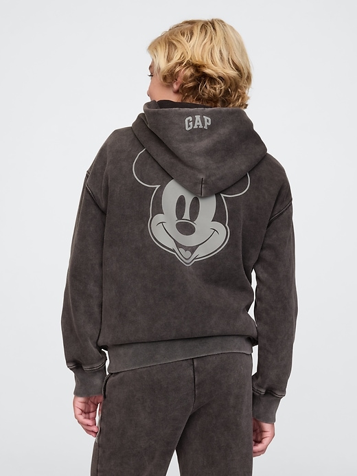 Image number 3 showing, Gap × Disney Kids Vintage Soft Logo Hoodie