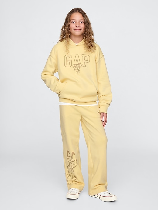 Image number 3 showing, Gap × Disney Kids Vintage Soft Logo Hoodie