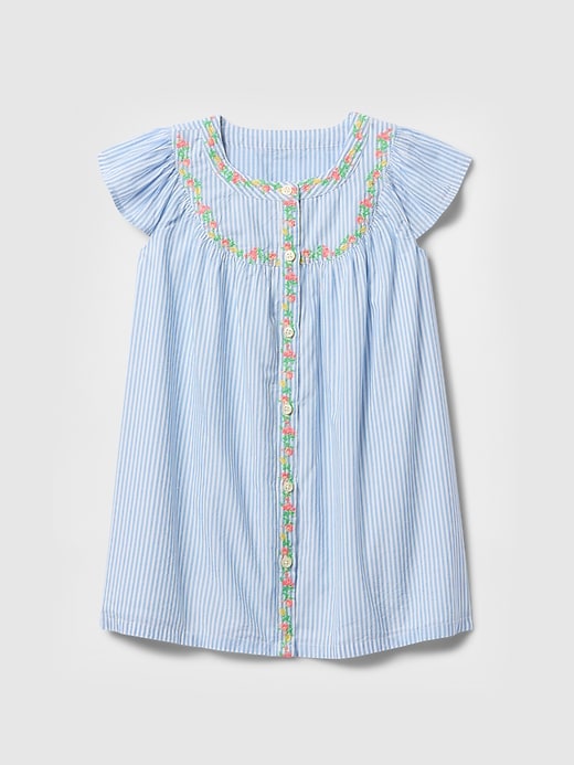 Image number 2 showing, Baby &amp; Toddler Flutter-Sleeve Shirtdress