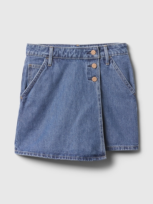 Image number 5 showing, Denim Mini Skort