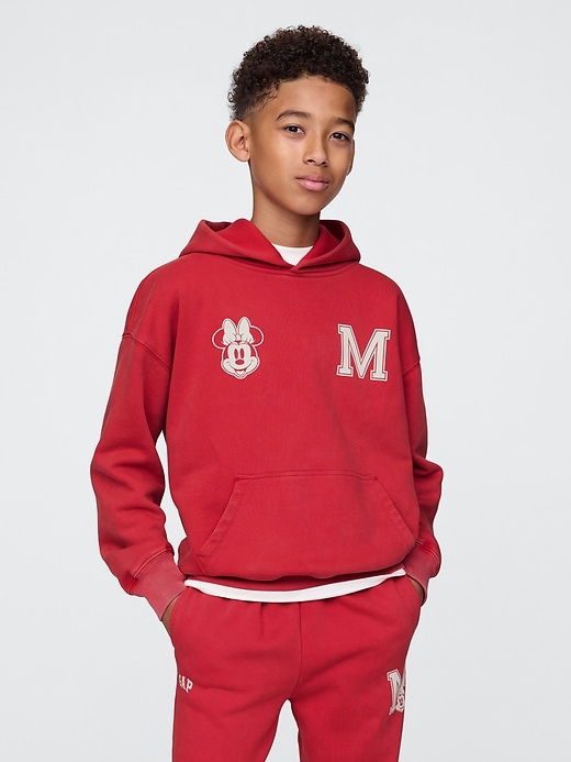 Image number 5 showing, Gap × Disney Kids Vintage Soft Logo Hoodie