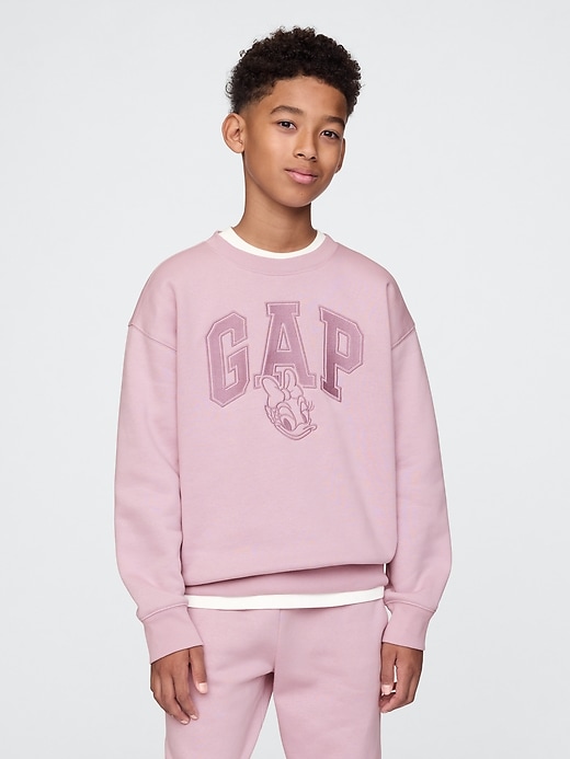 Image number 5 showing, Gap × Disney Kids Vintage Soft Logo Sweatshirt