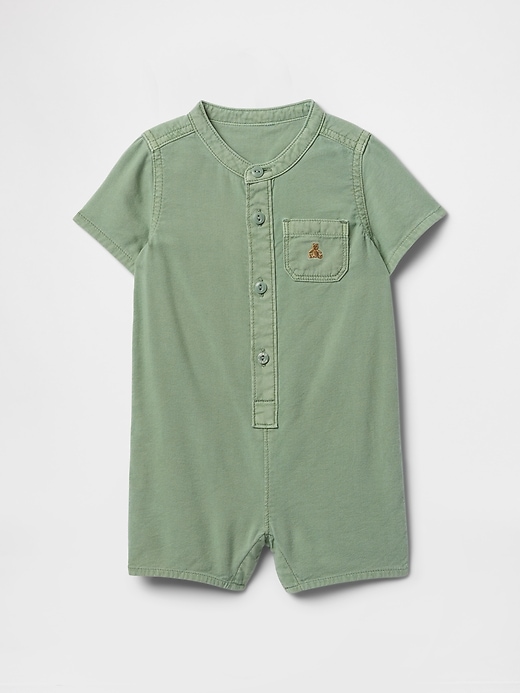 Image number 1 showing, Baby Pocket Shorty One-Piece