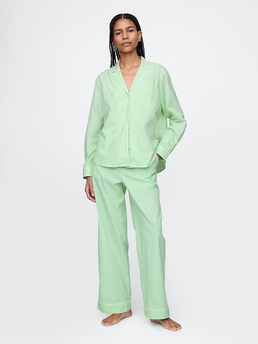 Image number 1 showing, Poplin PJ Pants