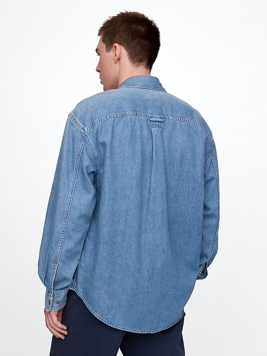 Image number 3 showing, UltraSoft Denim Big Shirt