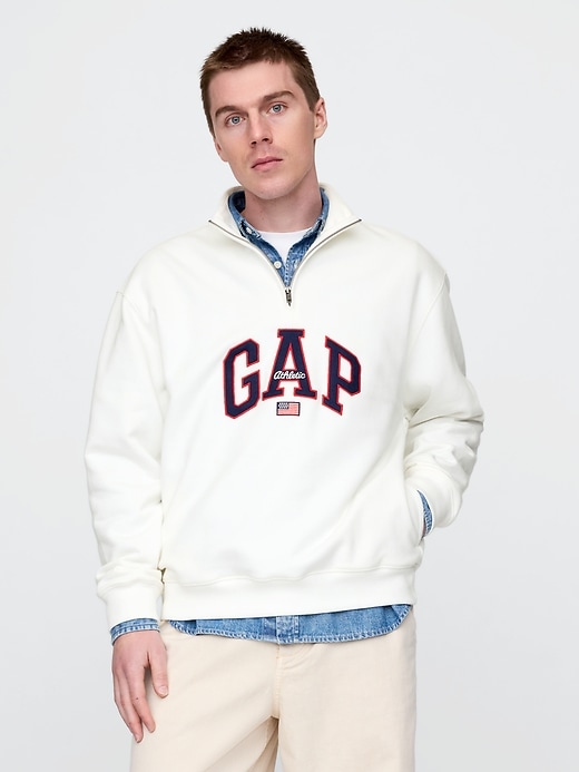 Image number 1 showing, Heavyweight Arch Logo Pullover