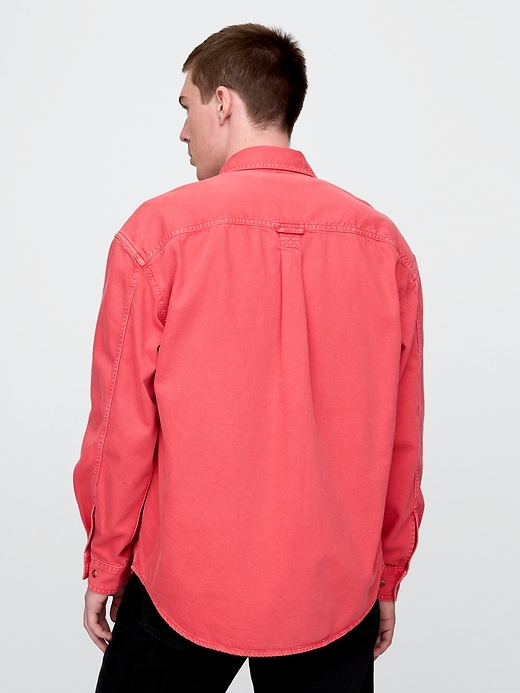 Image number 2 showing, UltraSoft Denim Big Shirt