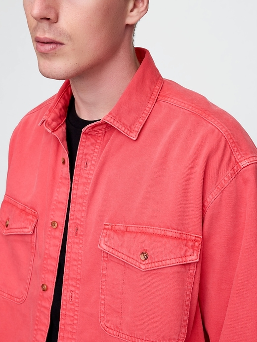 Image number 4 showing, UltraSoft Denim Big Shirt