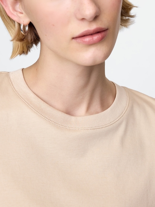 Image number 4 showing, Supima® Cotton Relaxed T-Shirt