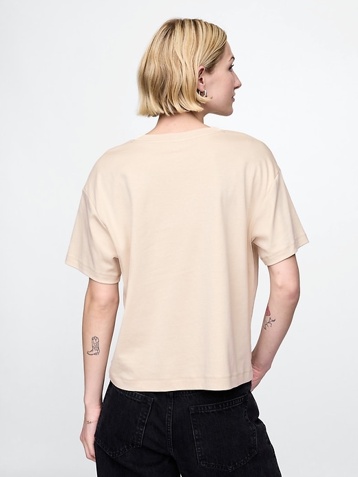 Image number 2 showing, Supima® Cotton Relaxed T-Shirt