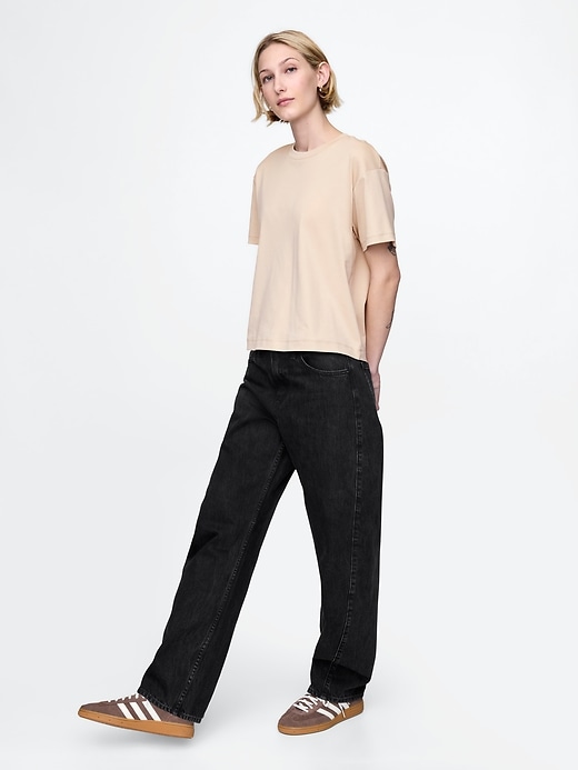 Image number 3 showing, Supima® Cotton Relaxed T-Shirt