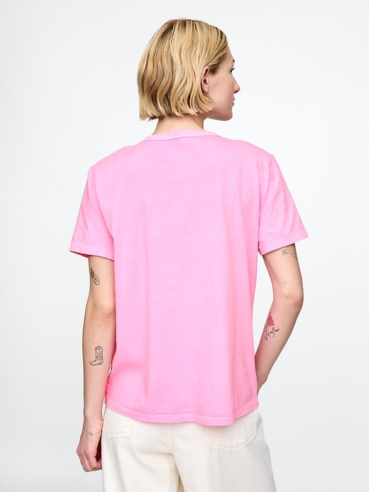 Image number 2 showing, Organic Cotton Vintage T-Shirt