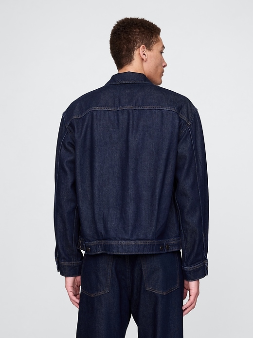 Image number 4 showing, UltraSoft Boxy Icon Denim Jacket