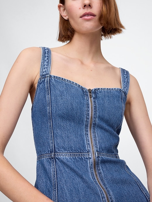 Image number 4 showing, UltraSoft Denim Maxi Dress