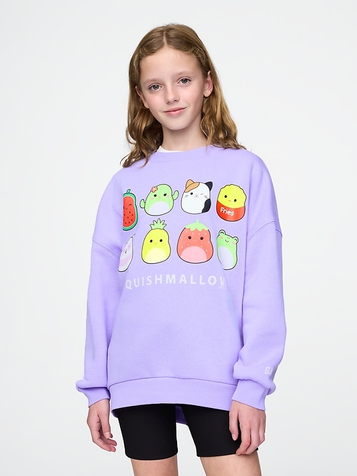 Image number 1 showing, Kids Graphic Tunic Sweatshirt