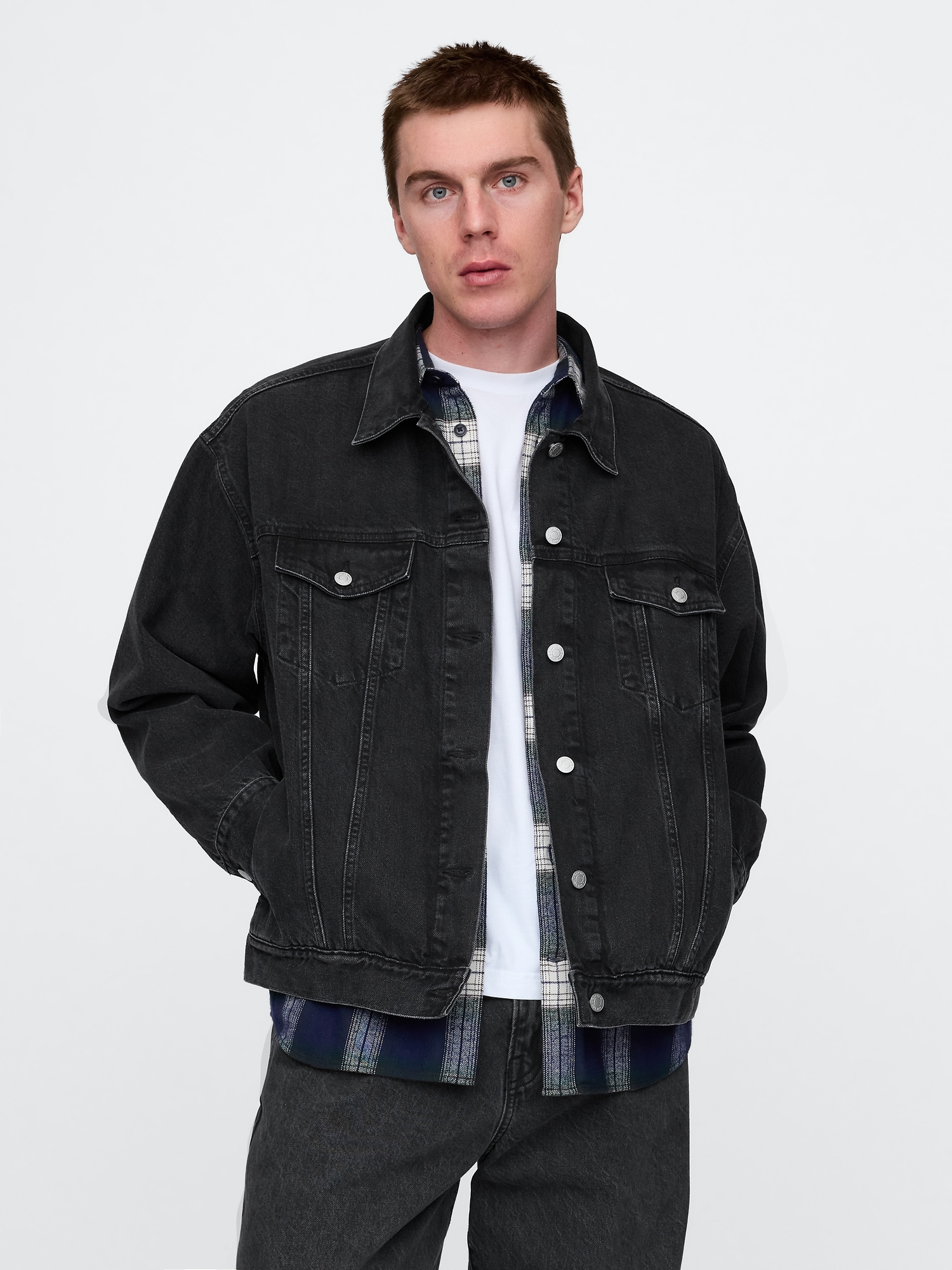 Veste classique emblématique en denim Washwell