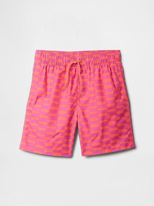 Image number 1 showing, Kids 5&quot; Recycled Swim Trunks