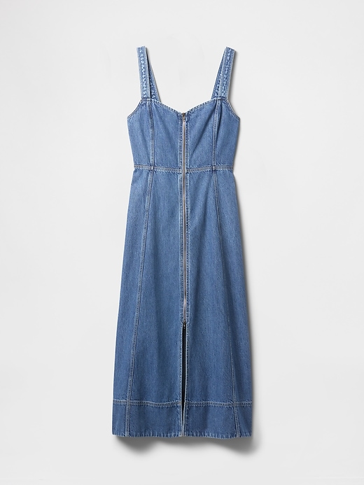 Image number 7 showing, UltraSoft Denim Maxi Dress