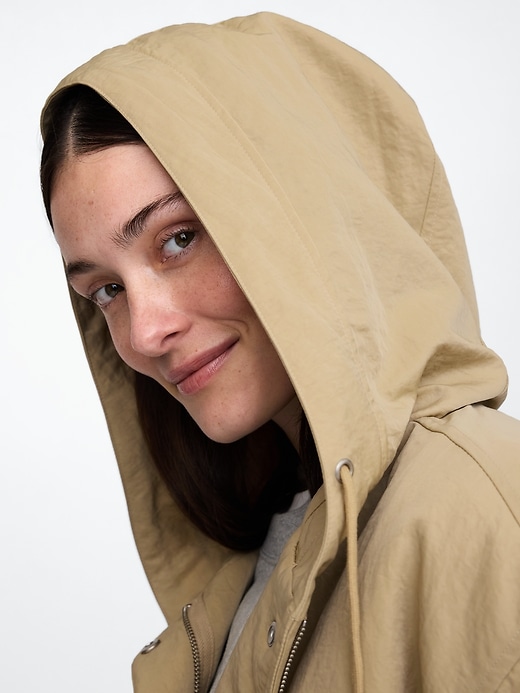 Image number 4 showing, Relaxed Nylon Parka