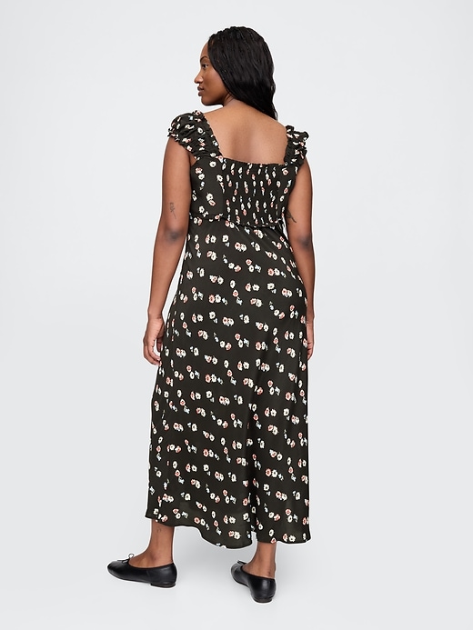 Image number 6 showing, Sweetheart Crepe Maxi Dress