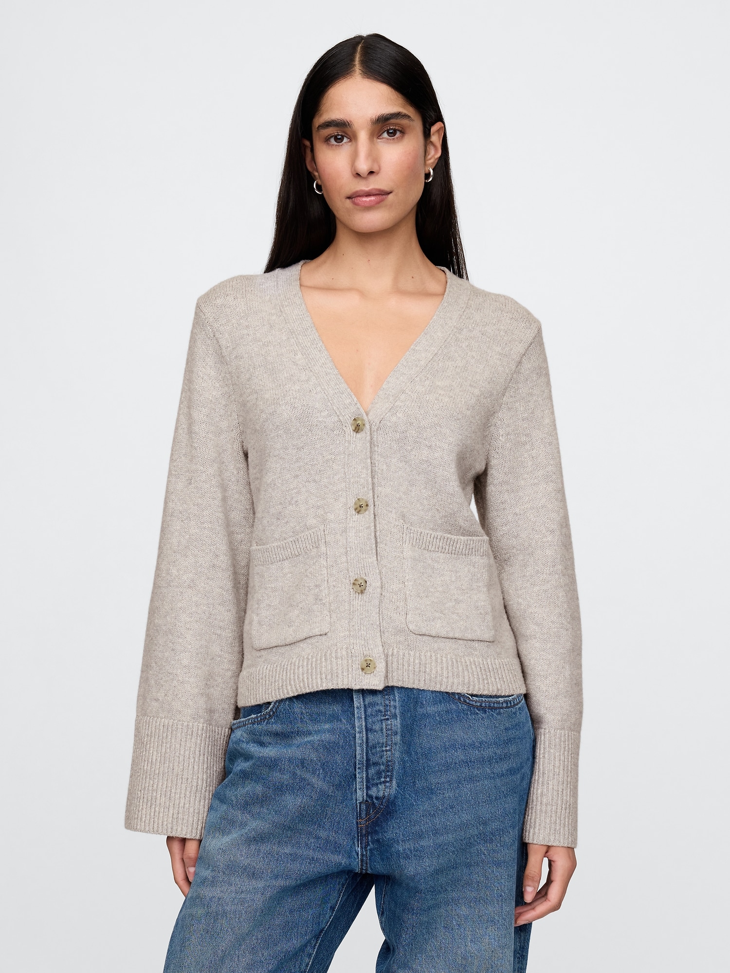 CashSoft Pocket Cardigan