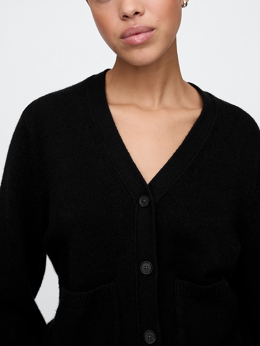 Image number 4 showing, CashSoft Pocket Cardigan