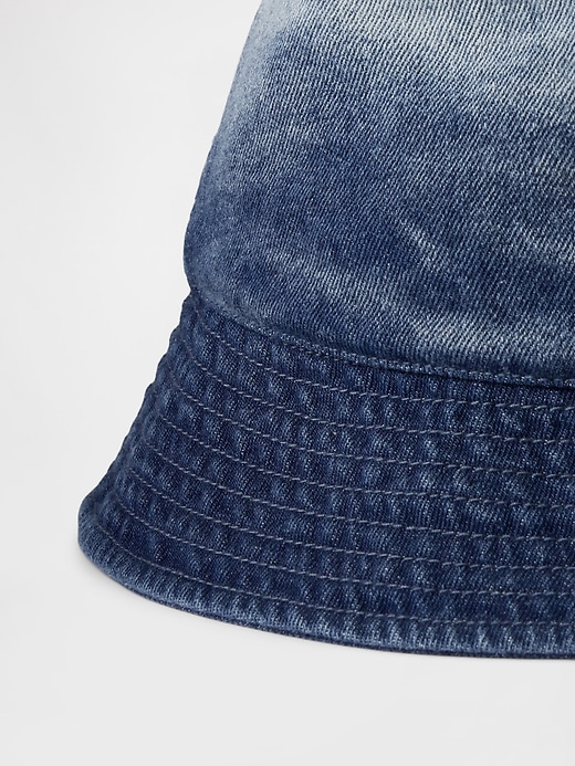 Image number 2 showing, Ombre Denim Bucket Hat