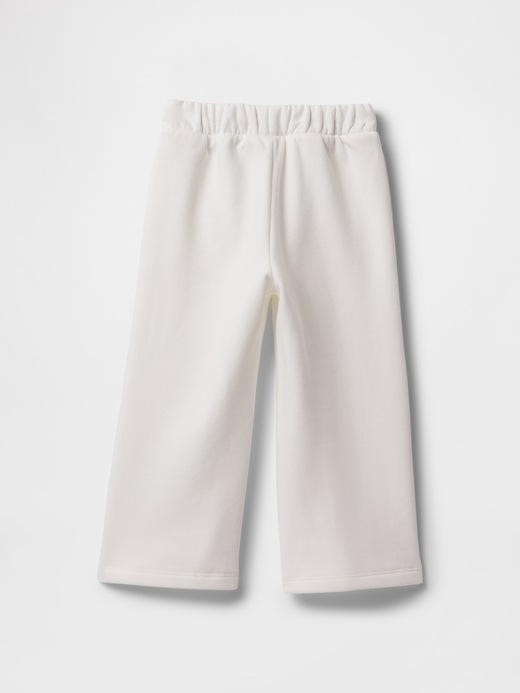 L'image numéro 2 présente Pantalon à jambe large en coton ouaté Vintage doux pour Bébé et Tout-petit