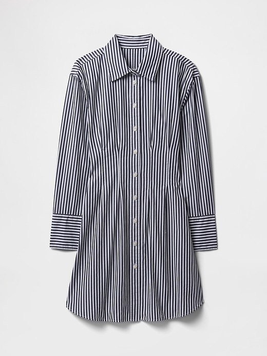 Image number 5 showing, Organic Cotton Poplin Mini Shirtdress