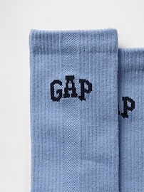 View large product image 4 of 6. Gap Logo Athletic Crew Socks