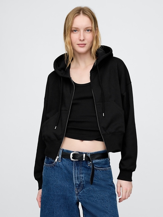 Image number 1 showing, Vintage Soft Full-Zip Wedge Hoodie