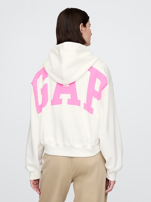 Image number 2 showing, Vintage Soft Arch Logo Cropped Hoodie