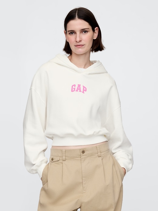 Image number 1 showing, Vintage Soft Arch Logo Cropped Hoodie